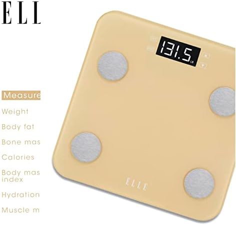 ELLE digital body weight scale with composition tracking — photo 3