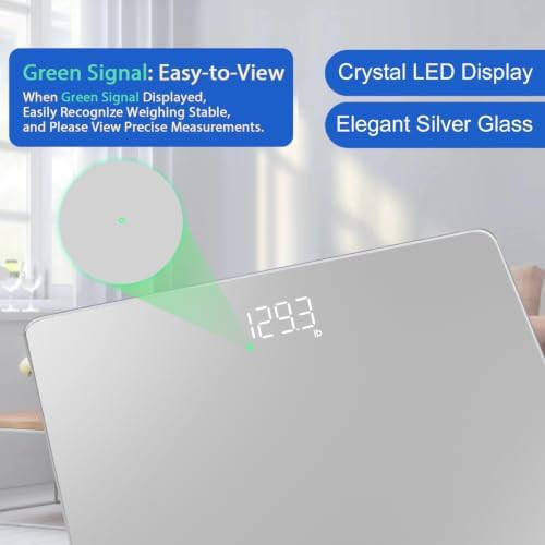 Precision Digital Bathroom Weight Scale — photo 4