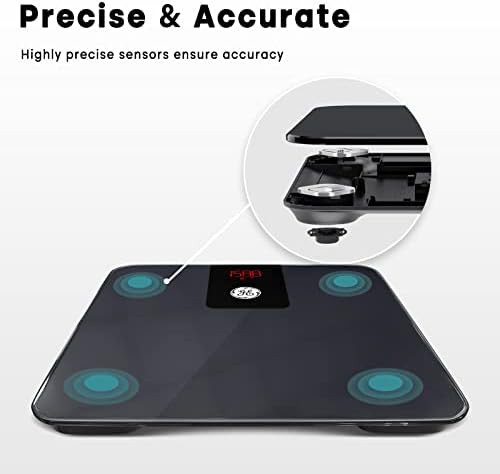 Digital smart bathroom scale with 400 lb capacity — photo 5