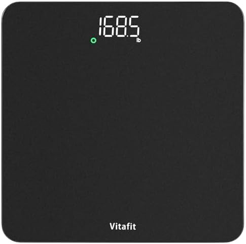 Digital bathroom scale with 400lb capacity