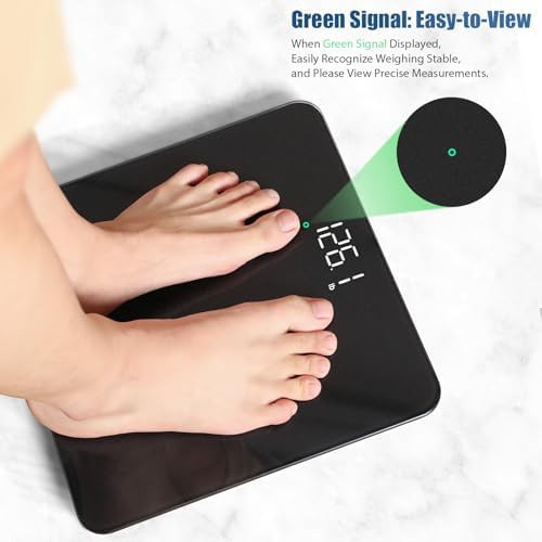 Digital bathroom scale with 400lb capacity — photo 3