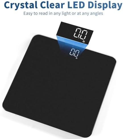 Digital bathroom scale with 400lb capacity — photo 4