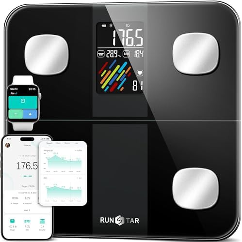 Digital Scale with Heart Rate and Large Display