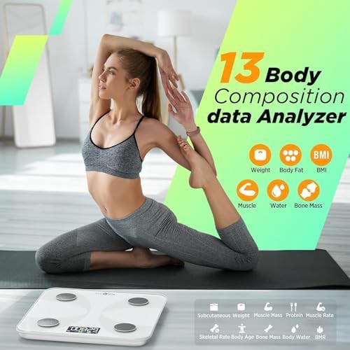 White Smart Body Composition Scale — photo 3
