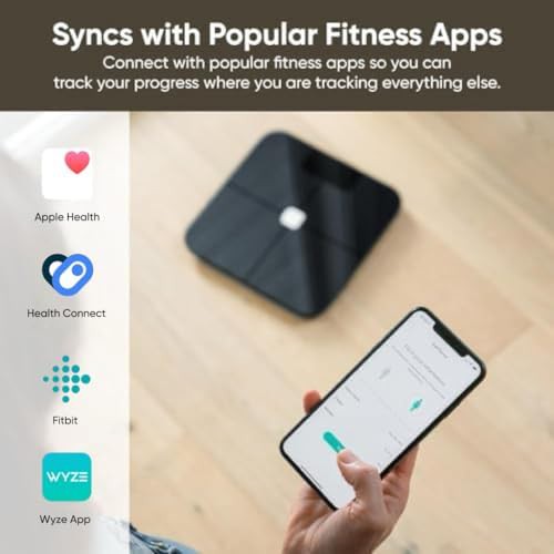 Bluetooth Body Analyzer and Smart Scale 400 lbs — photo 4