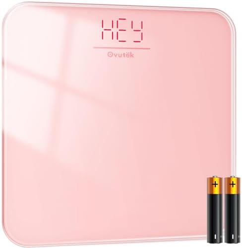 Tempered glass bathroom scale 400lb