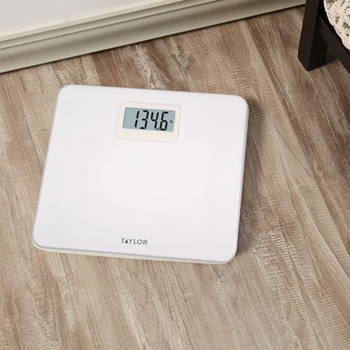 Taylor digital bathroom scale with white platform — photo 5