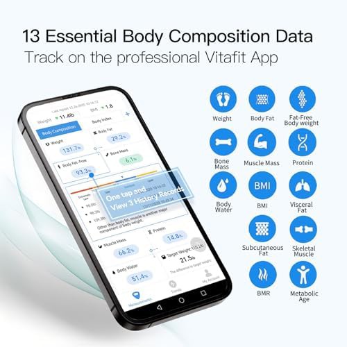 Black Smart Body Composition Scale 400lb — photo 3