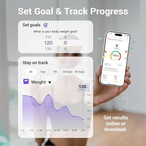 Digital smart scale bmi body fat — photo 5