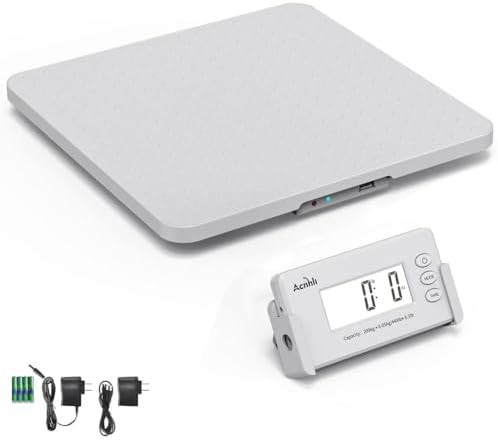 Ultra Thin White Medical Grade Floor Scale