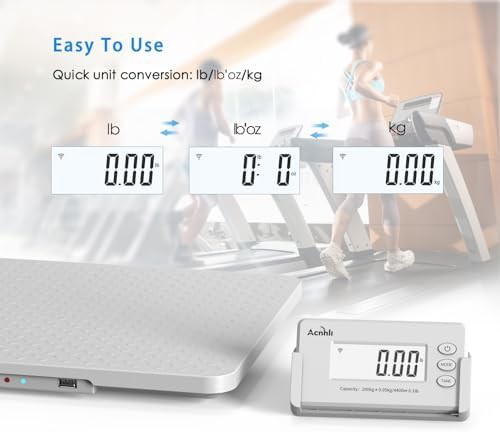 Ultra Thin White Medical Grade Floor Scale — photo 4