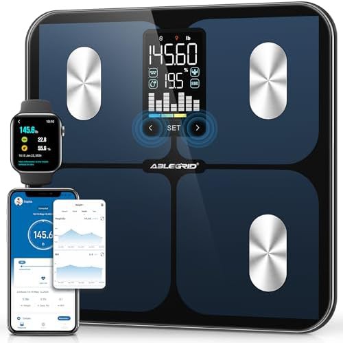 Digital body fat scale with app-free mode