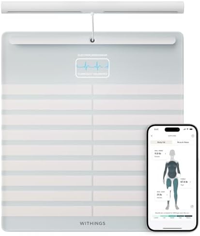 Body Scan Scale with Vascular Age Tracking