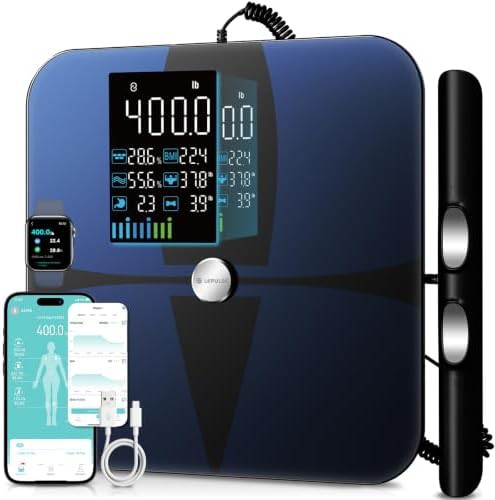 Lepulse eight electrode body composition scale