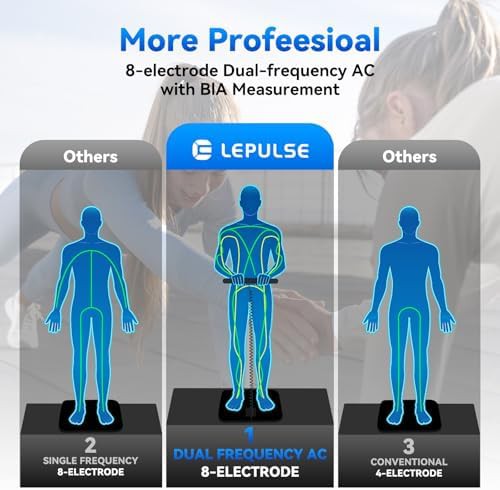 Lepulse eight electrode body composition scale — photo 3