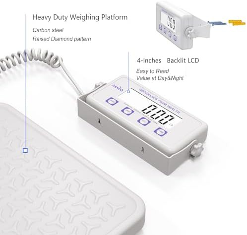 Medical Grade Heavy Duty Scale with Adapter — photo 3