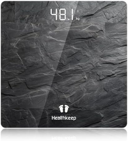 Marbled Gray Slim Digital Scale