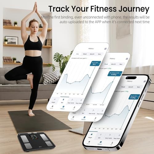 Tipre 8-electrode smart body composition scale — photo 5
