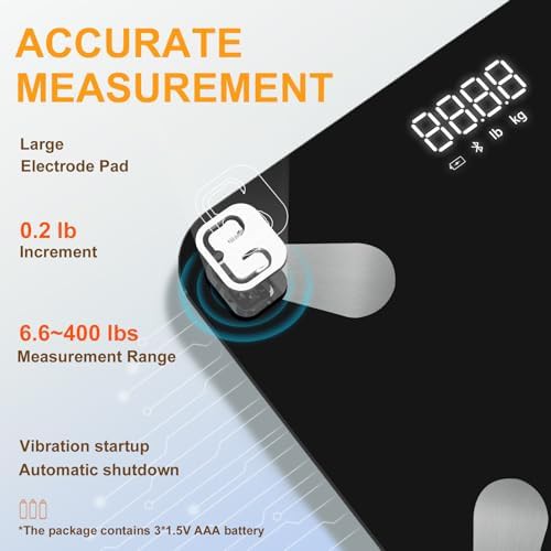 Professional body fat scale with app sync — photo 3