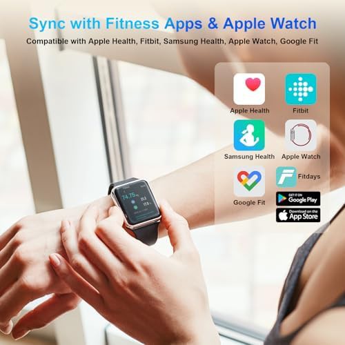 Silver Smart Scale with Heart Rate — photo 4