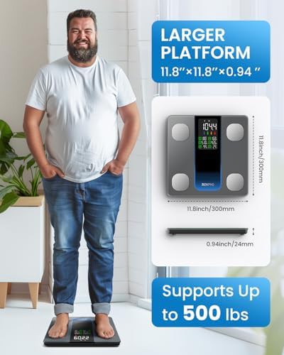 Smart body fat scale with 7-in-1 display — photo 3
