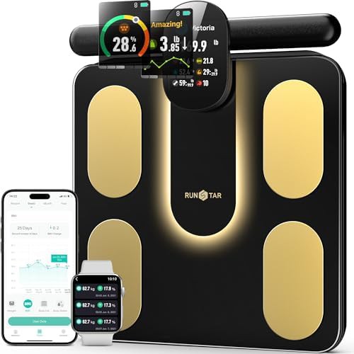 Smart Scale with Retractable Handle Display