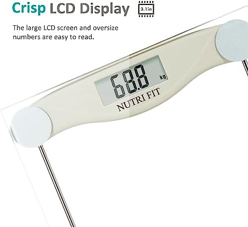 Bathroom scale for body weight in grey finish — photo 4