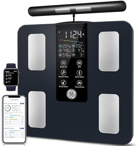 Smart body composition analyzer with bmi metrics
