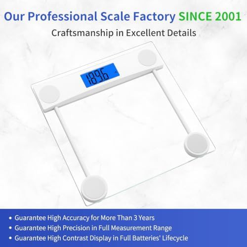 Blue Backlit Glass Digital Scale — photo 3