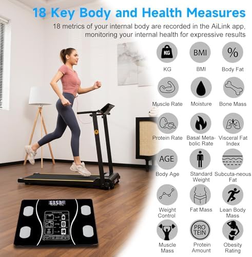 Digital body fat and BMI scale black — photo 3