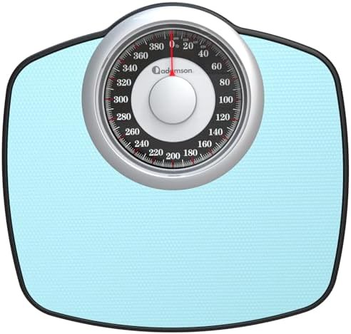 Compact platform analog scale with heavy capacity