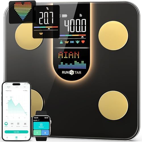 Smart Scale with VA Display and Heart Rate