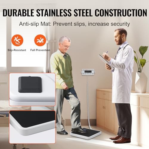 Professional Medical Physician Scale 550 lbs Capacity — photo 4