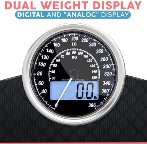 Hybrid analog and digital 400 lb scale — photo 3