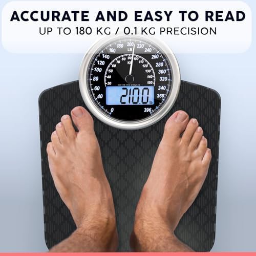 Hybrid analog and digital 400 lb scale — photo 5
