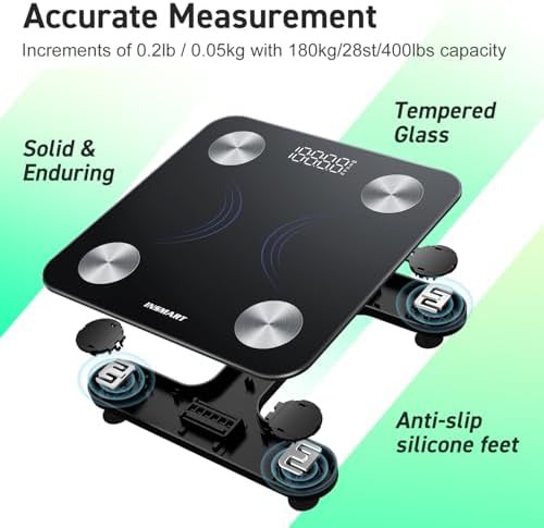 INSMART bluetooth body composition monitor scale — photo 4