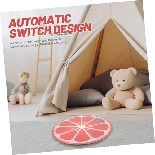Watermelon Pattern Tempered Glass Digital Scale — photo 3