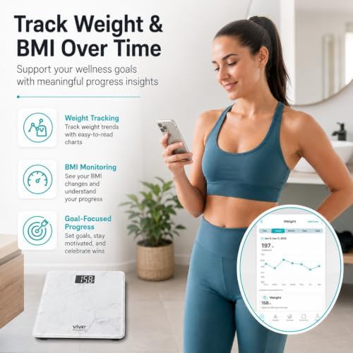Vive plus size smart weight scale 550 lb limit — photo 3
