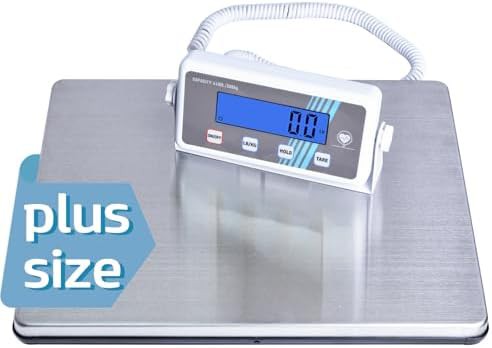 Extra wide medical grade floor scale
