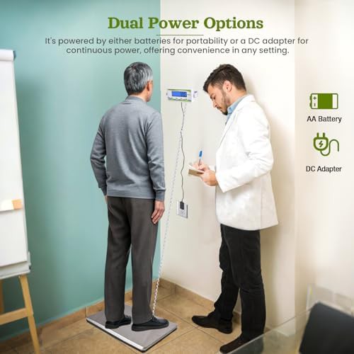 High accuracy extra wide physician scale — photo 3