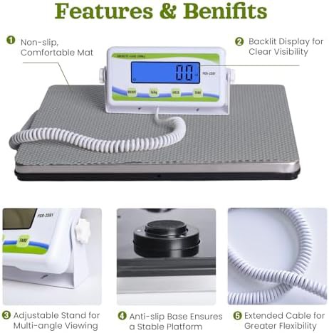 High accuracy extra wide physician scale — photo 4