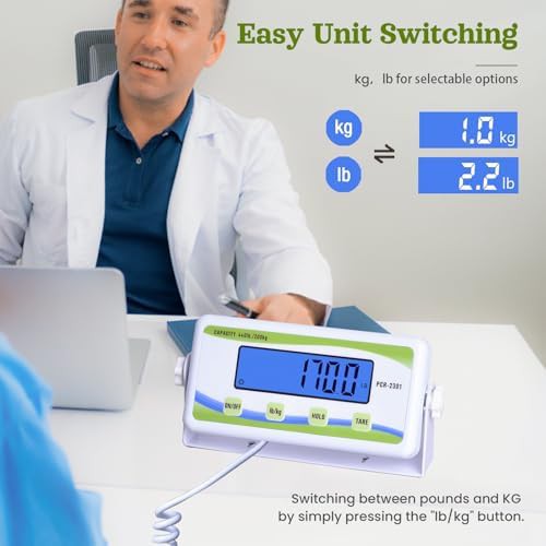 High accuracy extra wide physician scale — photo 5