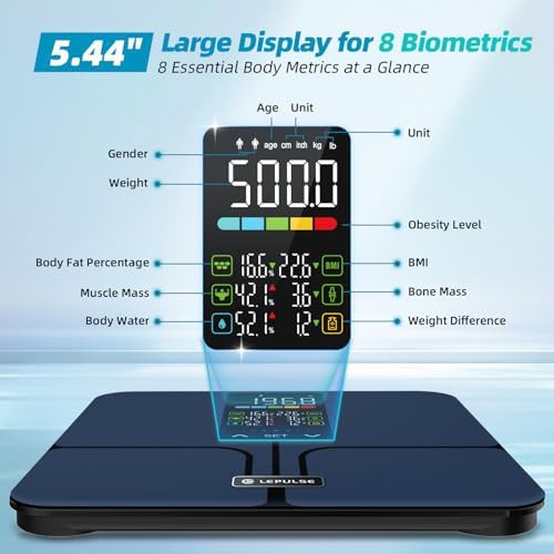 Lepulse heavy duty no app bathroom scale — photo 3