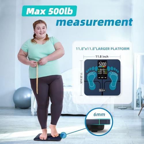 Lepulse heavy duty no app bathroom scale — photo 4