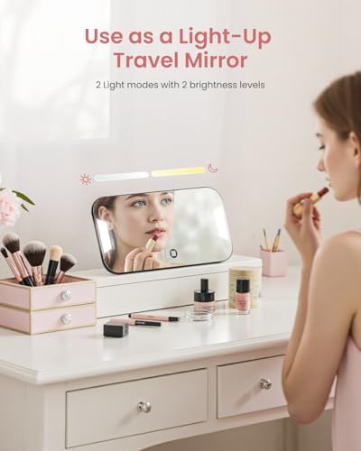 Portable travel scale with integrated mirror — photo 4