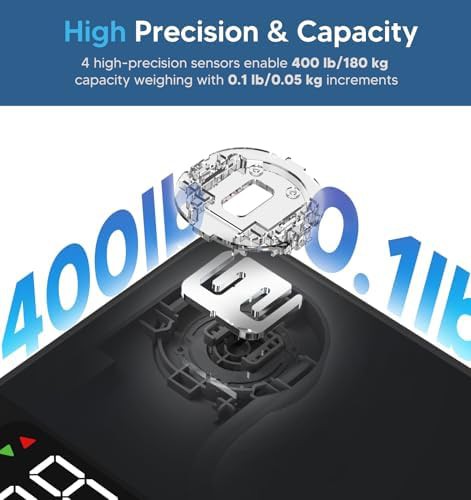 Smart scale with large display and muscle mass — photo 4