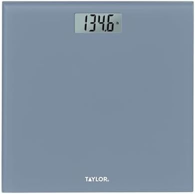 Digital glass body scale in slate blue