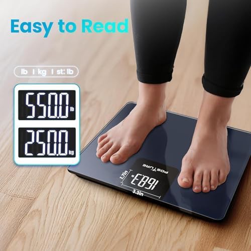 Posture 550lb capacity digital bathroom scale — photo 3