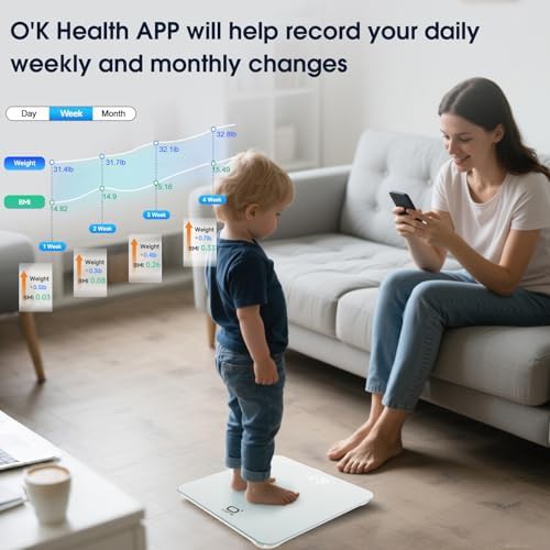 White LED Smart BMI Scale — photo 4