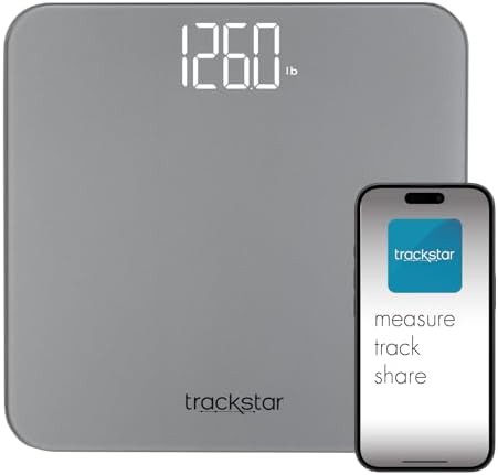 Silver tempered glass bluetooth digital scale